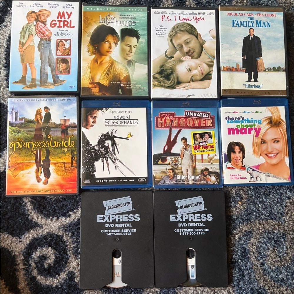 DVD Movie Collection set blockbuster